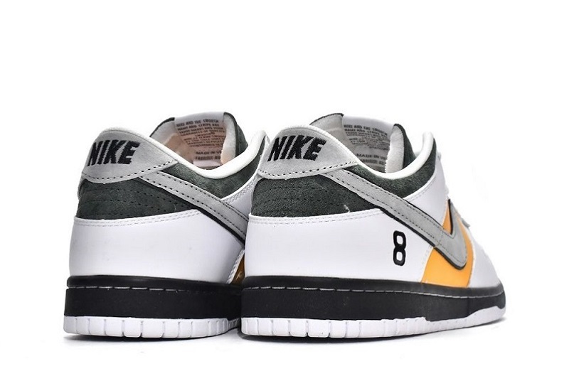 SB Dunk Low White Yellow Green Reps for Sale (3)