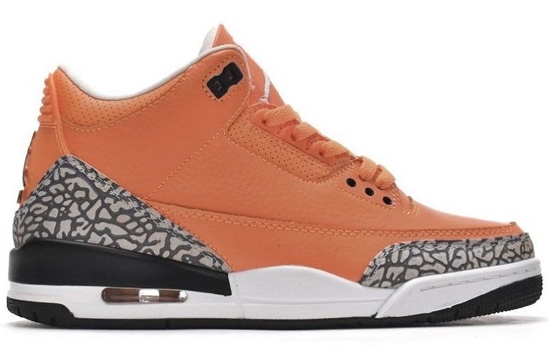 Air Jordan 3 Orange Reps Retro Sneakers (2)