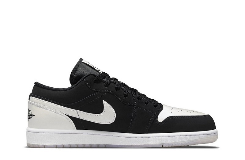 Air Jordan 1 Black/White Reps Low Sneakers for Sale (2)