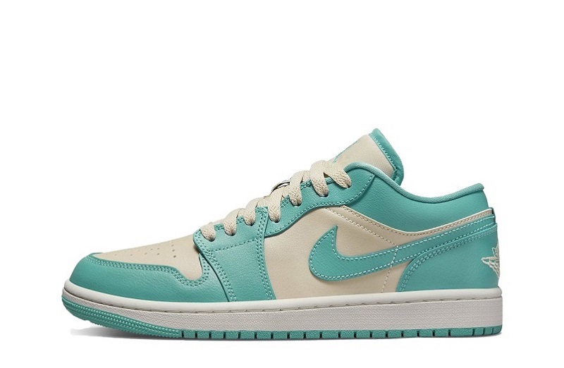 Air Jordan 1 Tropical Teal Reps WMNS Low Shoes (1)