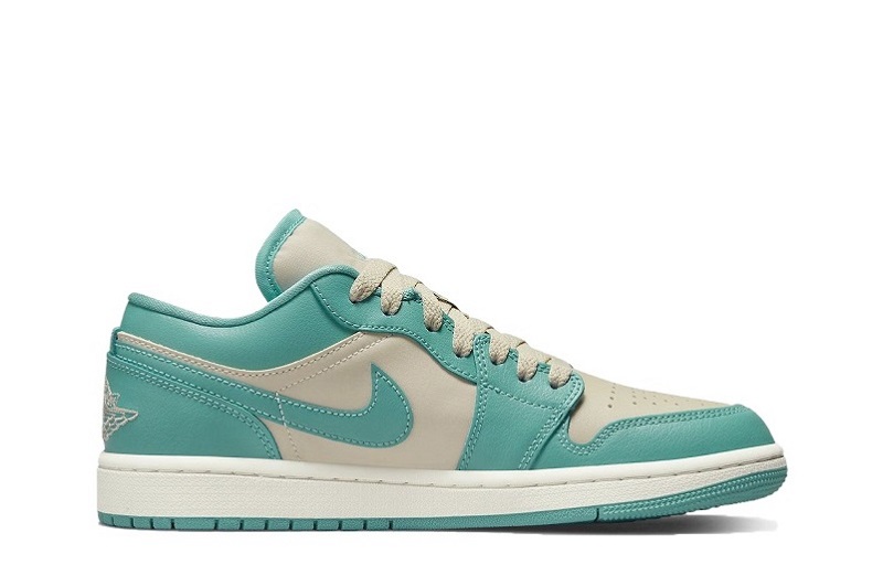 Air Jordan 1 Tropical Teal Reps WMNS Low Shoes (2)