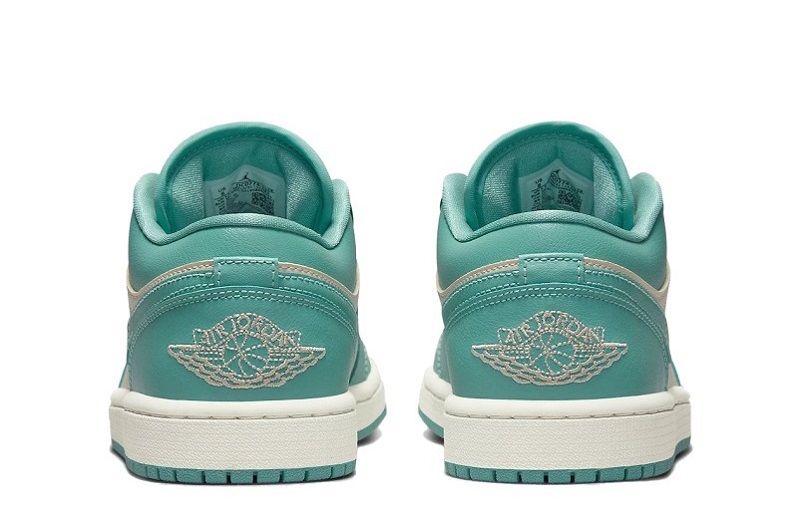 Air Jordan 1 Tropical Teal Reps WMNS Low Shoes (4)