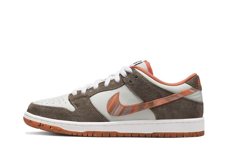 Crushed D.C. x SB Dunk Low Orange-Brown Reps (1)