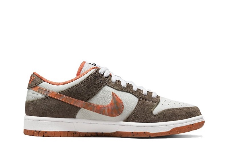 Crushed D.C. x SB Dunk Low Orange-Brown Reps (2)