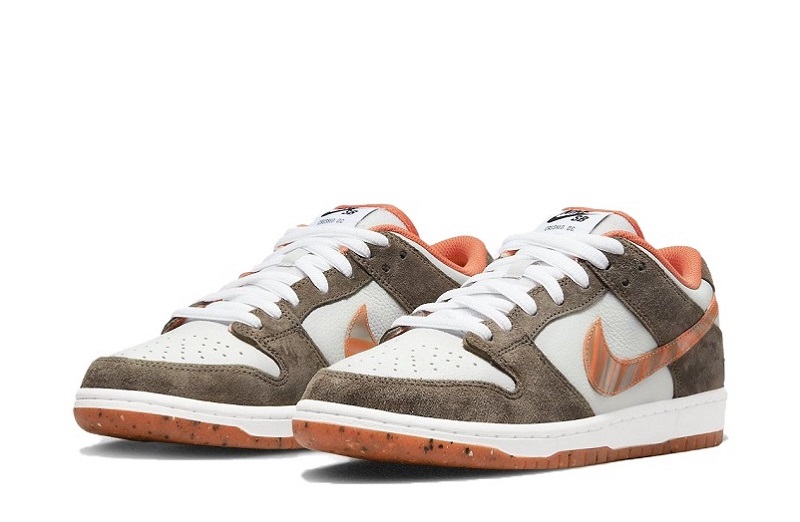 Crushed D.C. x SB Dunk Low Orange-Brown Reps (3)