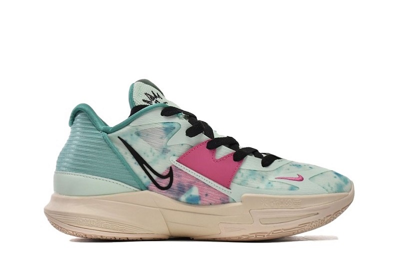 Nike Kyrie Blue/Pink/Cream Reps Low 5 Community Shoes (2)