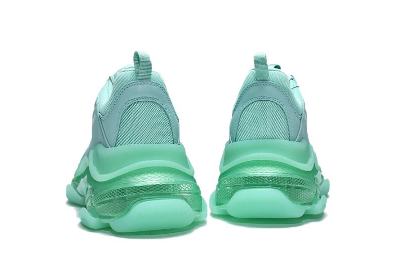 Balenciaga Triple S Clear Sole Light Green Reps (3)