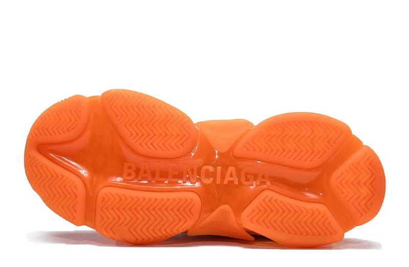 Balenciaga Triple S Clear Sole Orange Reps for Sale (4)