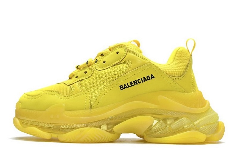 Balenciaga Triple S Clear Sole Yellow Reps Online (1)