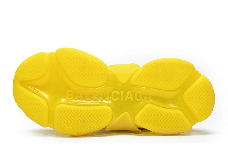 Balenciaga Triple S Clear Sole Yellow Reps Online (5)