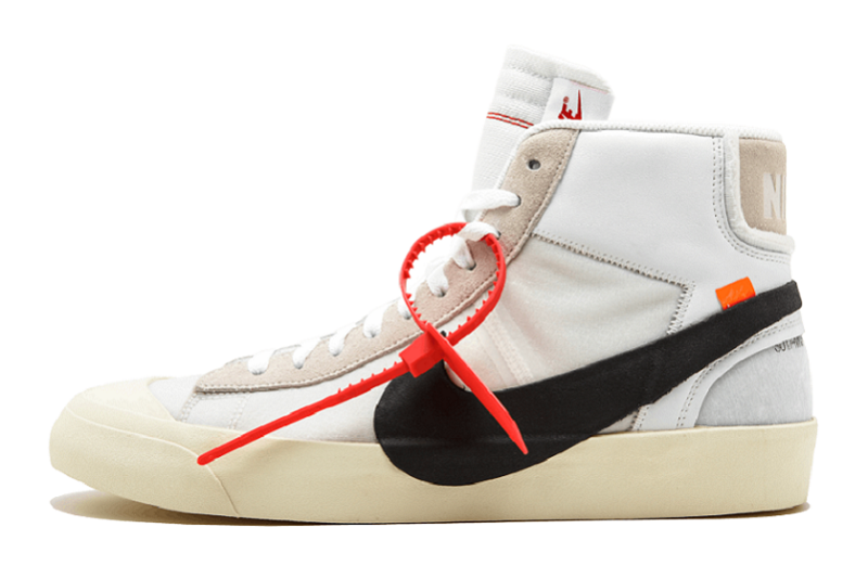 OW Blazer Mid White/Black  Reps (1)