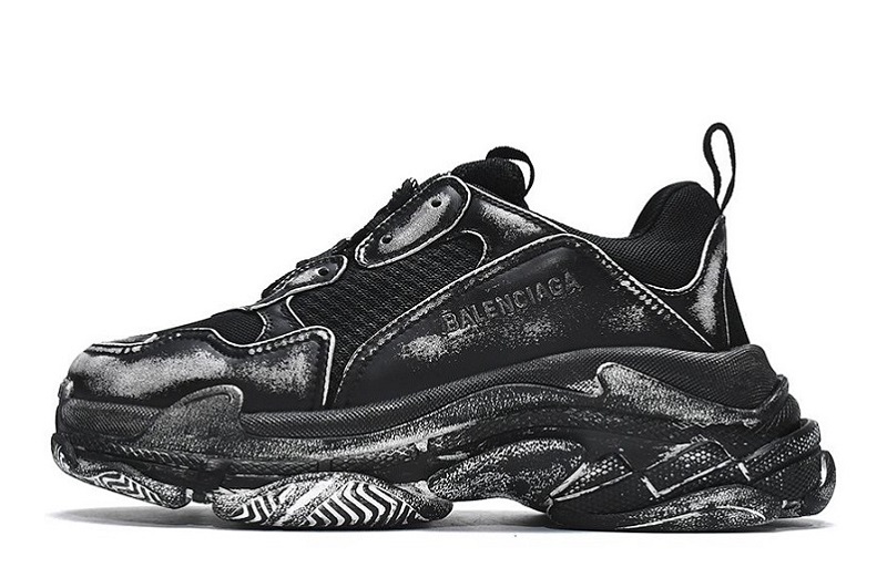 Balenciaga Triple S Black Reps for Sale (1)