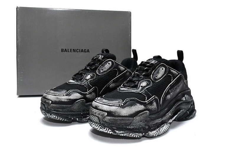 Balenciaga Triple S Black Reps for Sale (3)