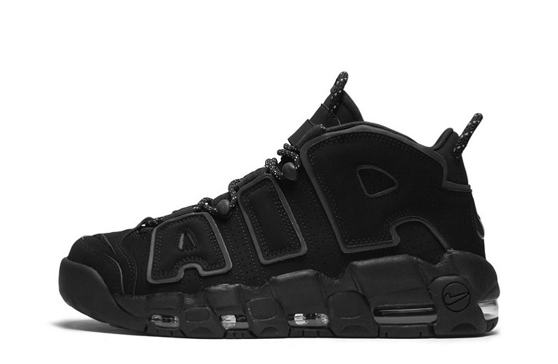 Air More Uptempo Triple Black Reflective Reps (1)