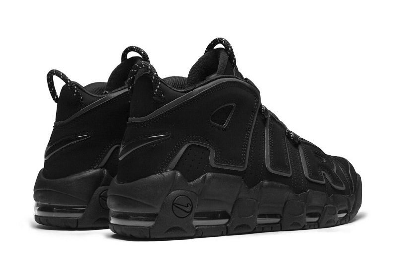 Air More Uptempo Triple Black Reflective Reps (3)