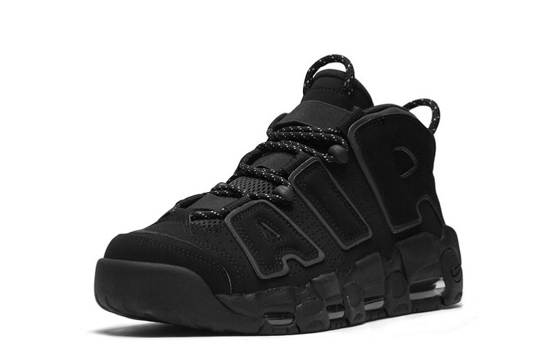 Air More Uptempo Triple Black Reflective Reps (4)