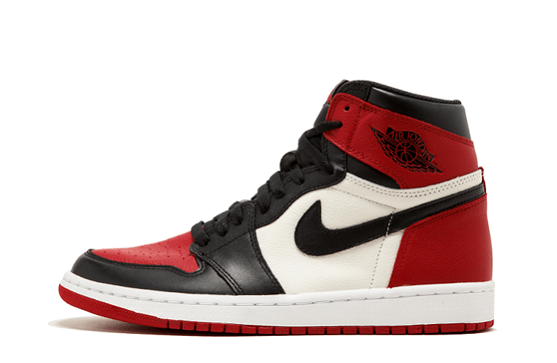 Air Jordan 1 Retro High OG Bred Toe Reps (1)