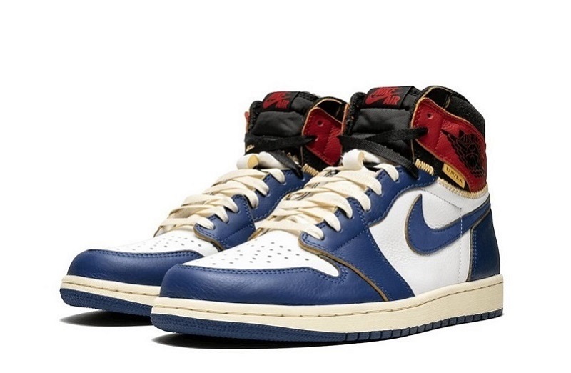 Union Air Jordan 1 Retro High OG NRG Blue Toe Reps (2)