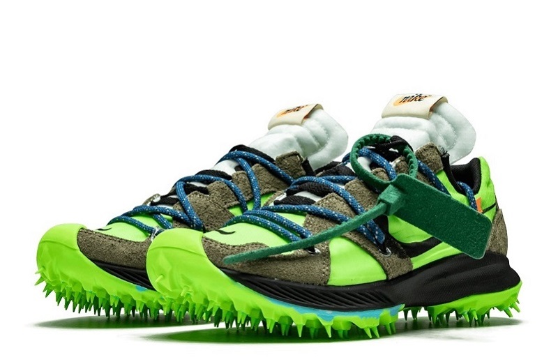 Off White Zoom Terra Kiger 5 Electric Green Reps (2)