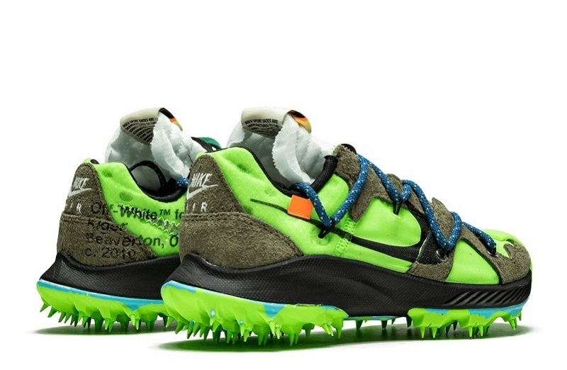 Off White Zoom Terra Kiger 5 Electric Green Reps (3)