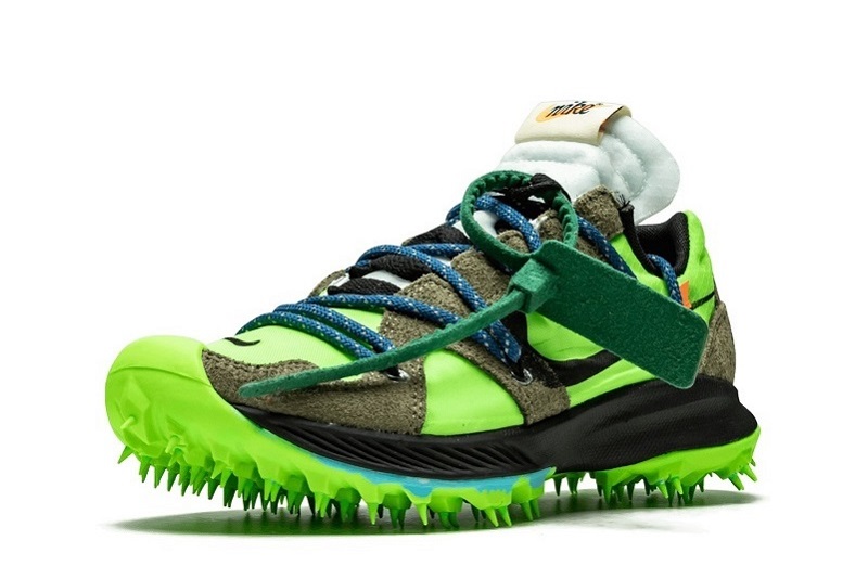 Off White Zoom Terra Kiger 5 Electric Green Reps (4)