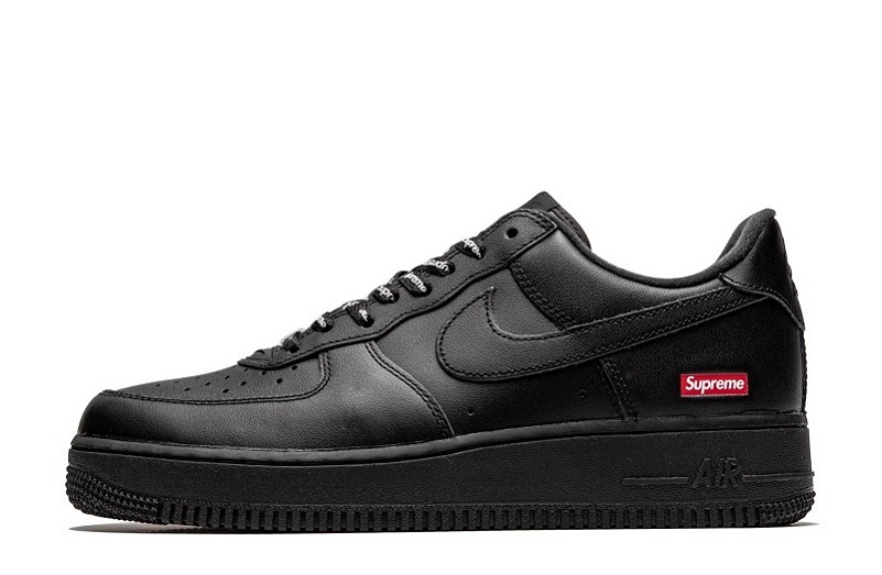 Supreme Air Force 1 Low Black Reps  (1)