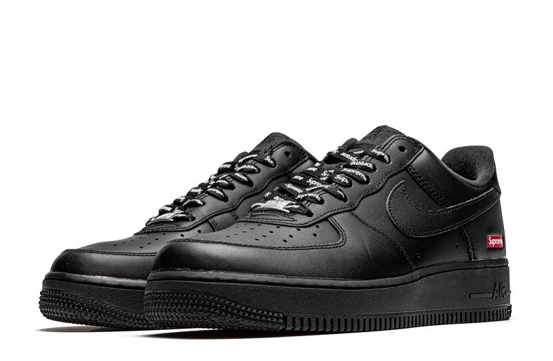 Supreme Air Force 1 Low Black Reps  (2)