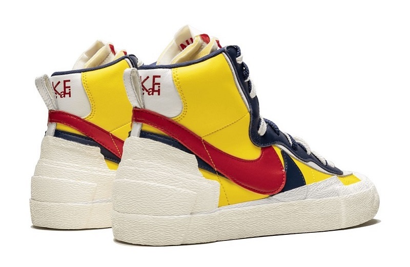 Sacai x Blazer Mid Varsity Maize Reps  (3)