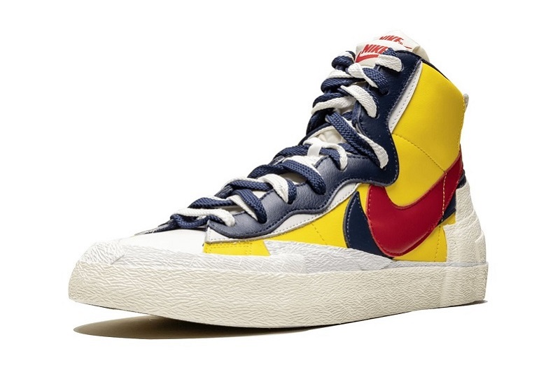 Sacai x Blazer Mid Varsity Maize Reps  (4)