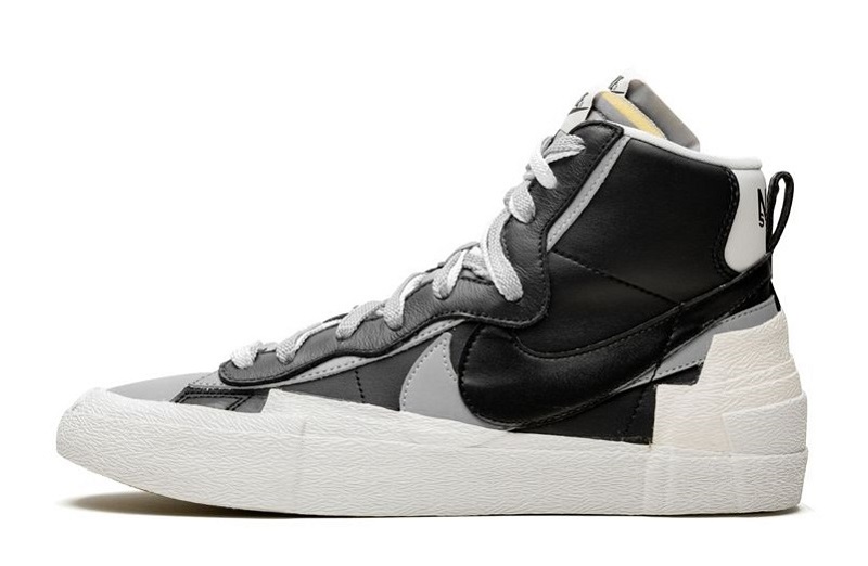 Sacai x Blazer Mid Black/Wolf Grey Reps (1)