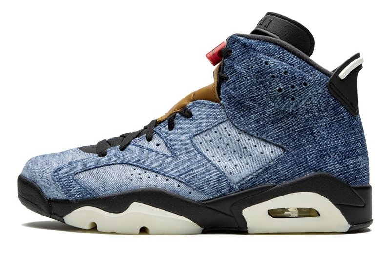 Air Jordan 6 Black Washed Denim Reps  (2)