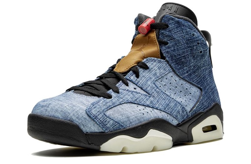 Air Jordan 6 Black Washed Denim Reps  (5)