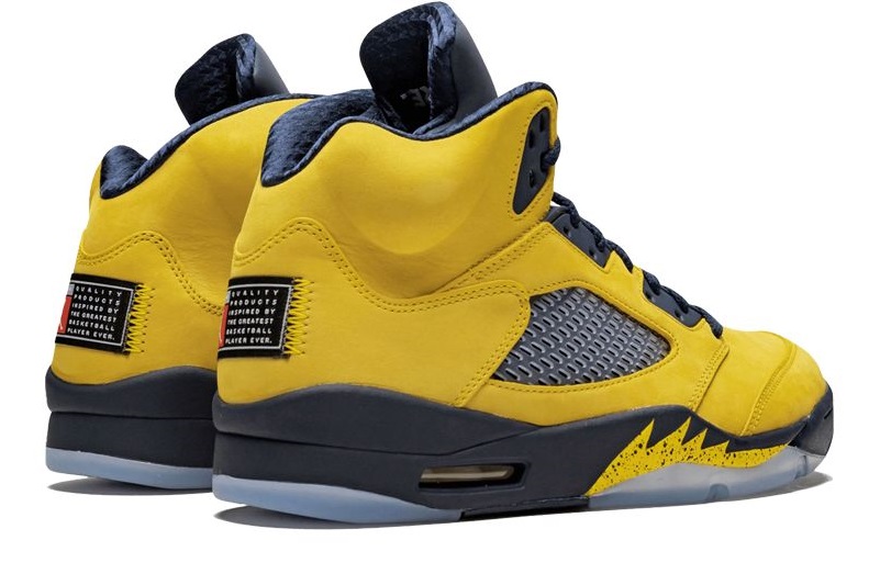 Air Jordan 5 SP Michigan Reps (3)