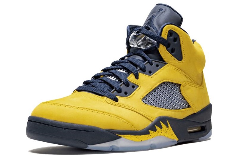 Air Jordan 5 SP Michigan Reps (4)