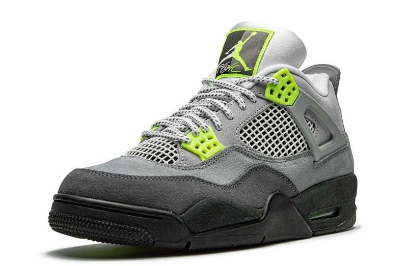 Air Jordan 4 SE Neon Reps (4)