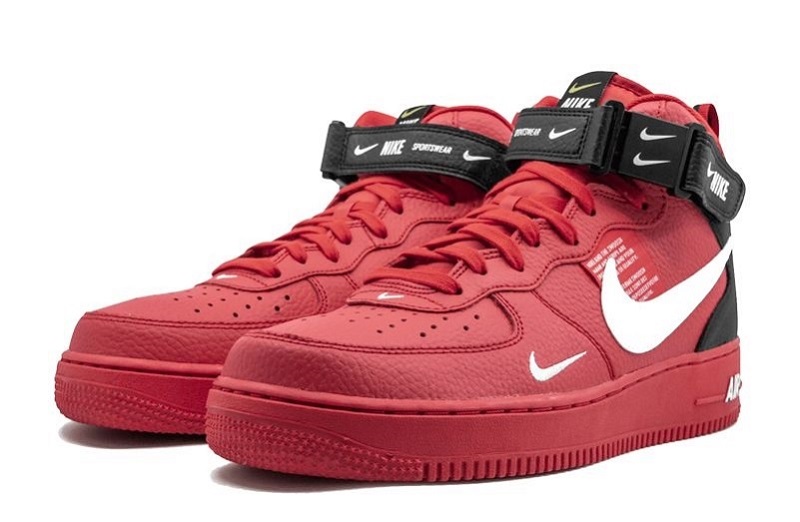 Air Force 1 Mid '07 LV8 Red Reps (2)