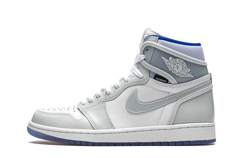 Air Jordan 1 High Zoom R2T Racer Blue Reps (1)