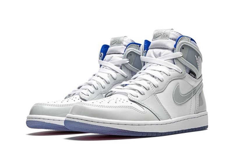 Air Jordan 1 High Zoom R2T Racer Blue Reps (2)