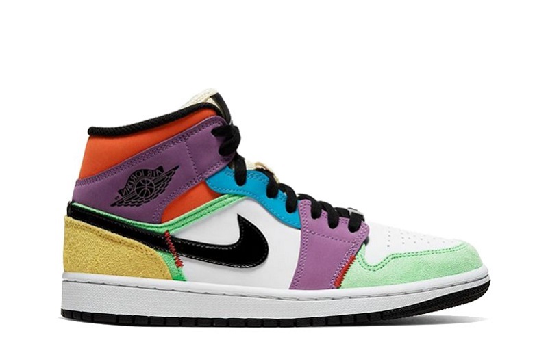 Air Jordan 1 Mid Multicolor Reps (3)