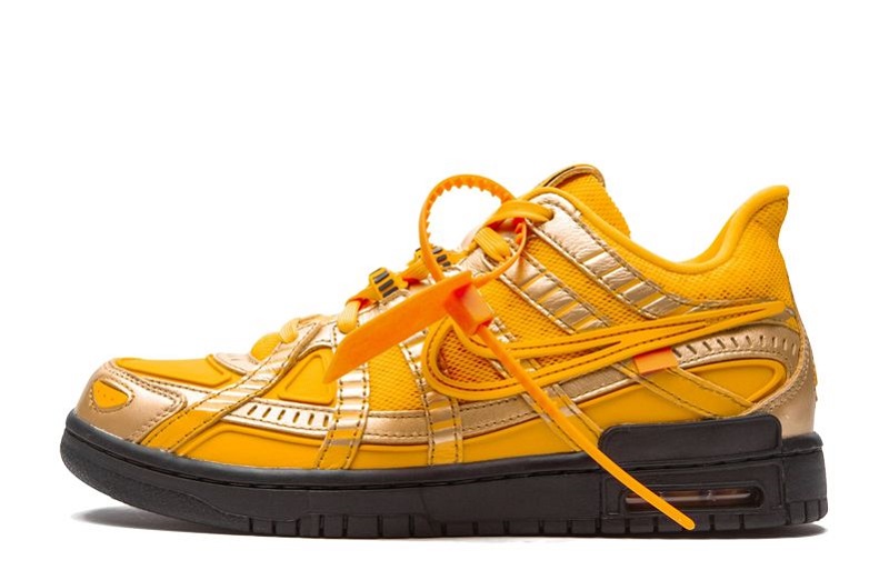 Off-White x Air Rubber Dunk University Gold Reps (1)