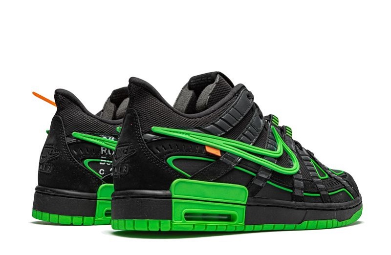 Off-White x Air Rubber Dunk Green Strike Reps (3)