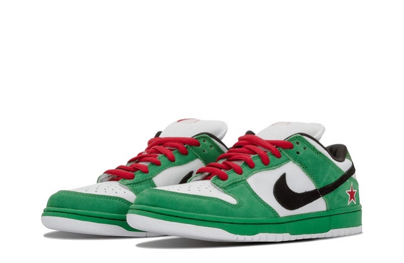 SB Dunk Low Pro Heineken Reps (2)