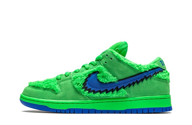 Grateful Dead x SB Dunk Low Green Bear Reps (1)