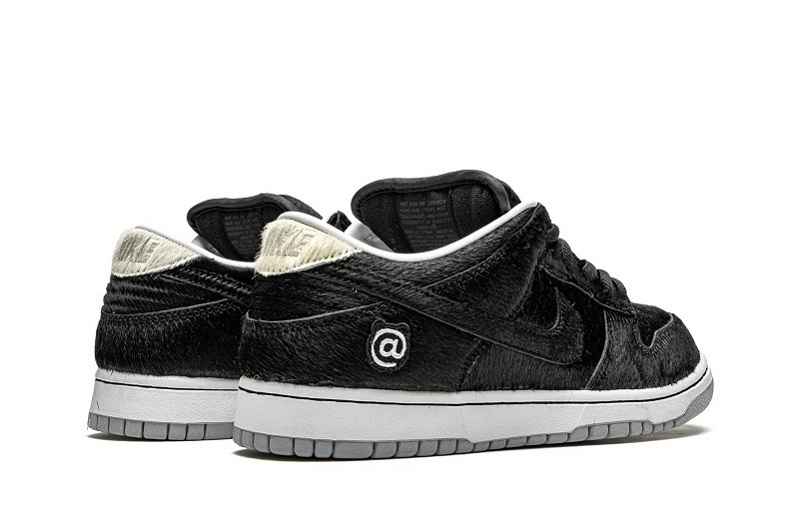 Medicom Toy x SB Dunk Low Black White Reps (3)