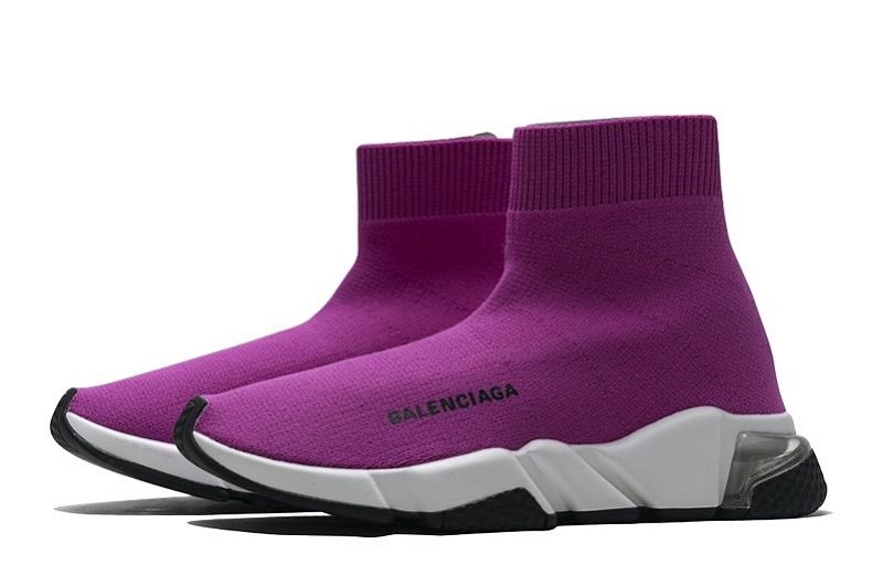 Balenciaga Speed Clear Sole Fuchsia White Reps (4)