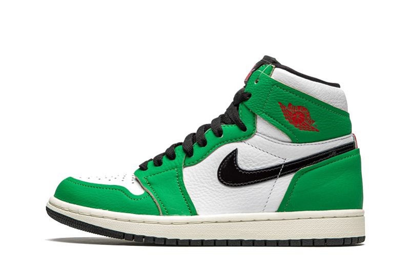 Air Jordan 1 Retro High OG Lucky Green Reps (1)