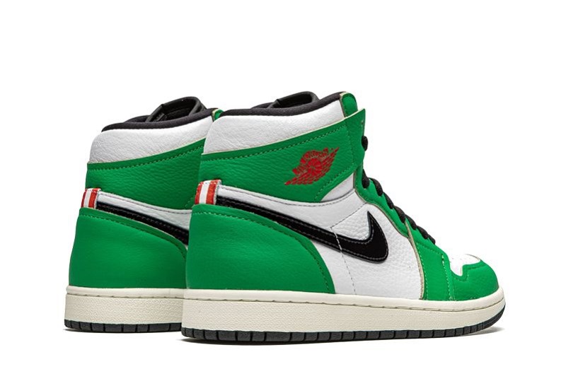 Air Jordan 1 Retro High OG Lucky Green Reps (3)