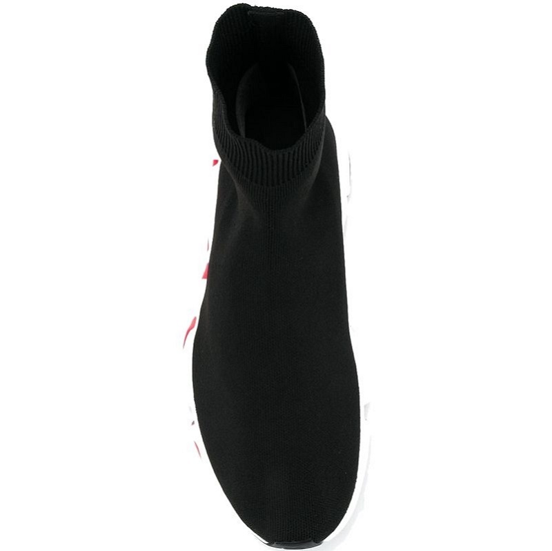 Balenciaga Speed Trainer Graffiti - Black Red Reps (4)