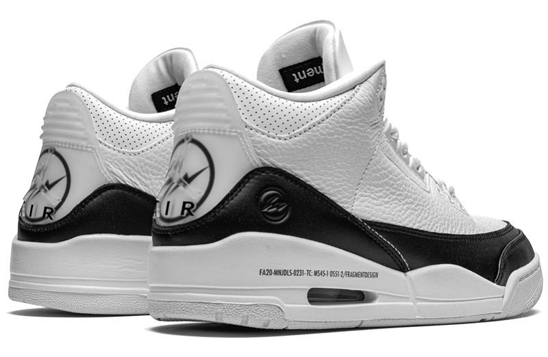 Fragment x Air Jordan 3 White/Black Reps (3)