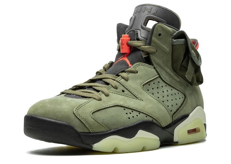 Travis Scott x Air Jordan 6 Medium Olive Reps (4)